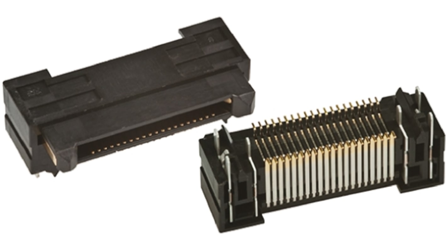 ヒロセ電機 基板接続用ピンヘッダ 40極 0.8mm 2列 FX18-40P-0.8SH
