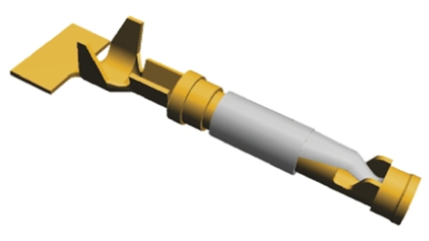 TE Connectivity Type III+ Series Female Crimp Terminal, 24AWG Min, 20AWG Max