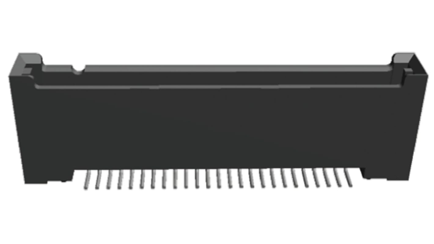 TE Connectivity 50 Way Compact Flash Memory Card Connector With Solder Termination