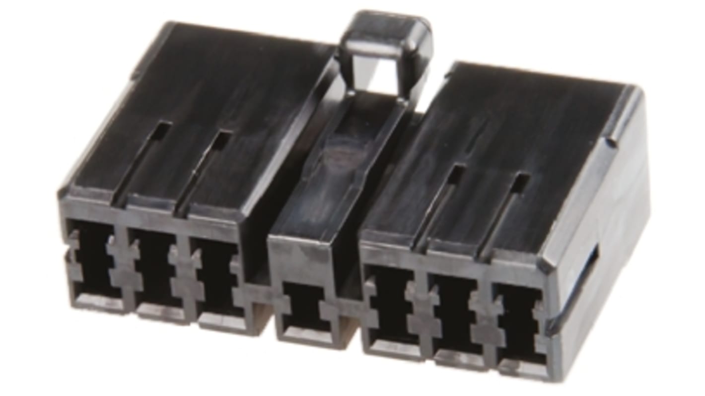 TE Connectivity Multi-Interlock Mark II Steckverbindergehäuse Stecker, 13-polig / 2-reihig Gerade, Kabelmontage für