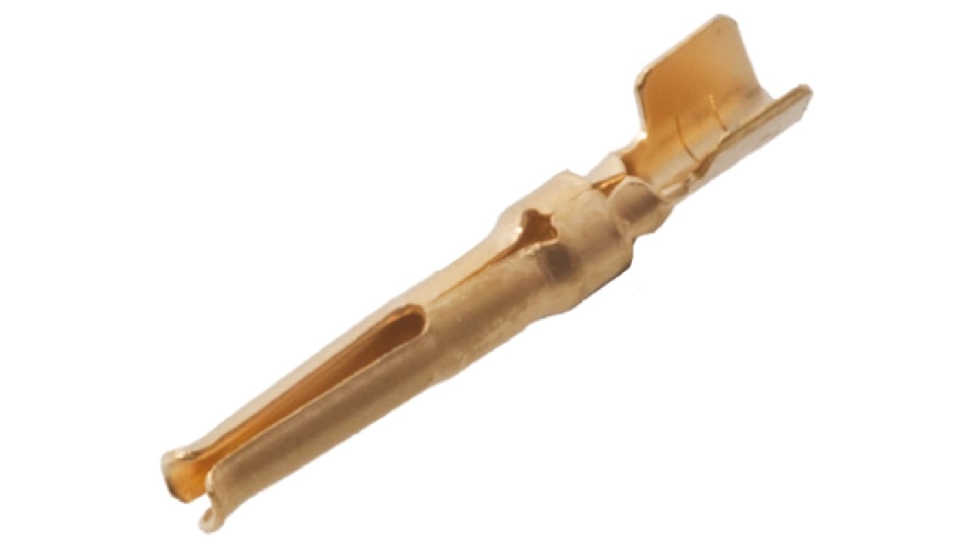 TE Connectivity, AMPLIMITE HDP-20 Series, size 20 Female Crimp D-sub Connector Contact, Gold Socket, 22 → 18 AWG