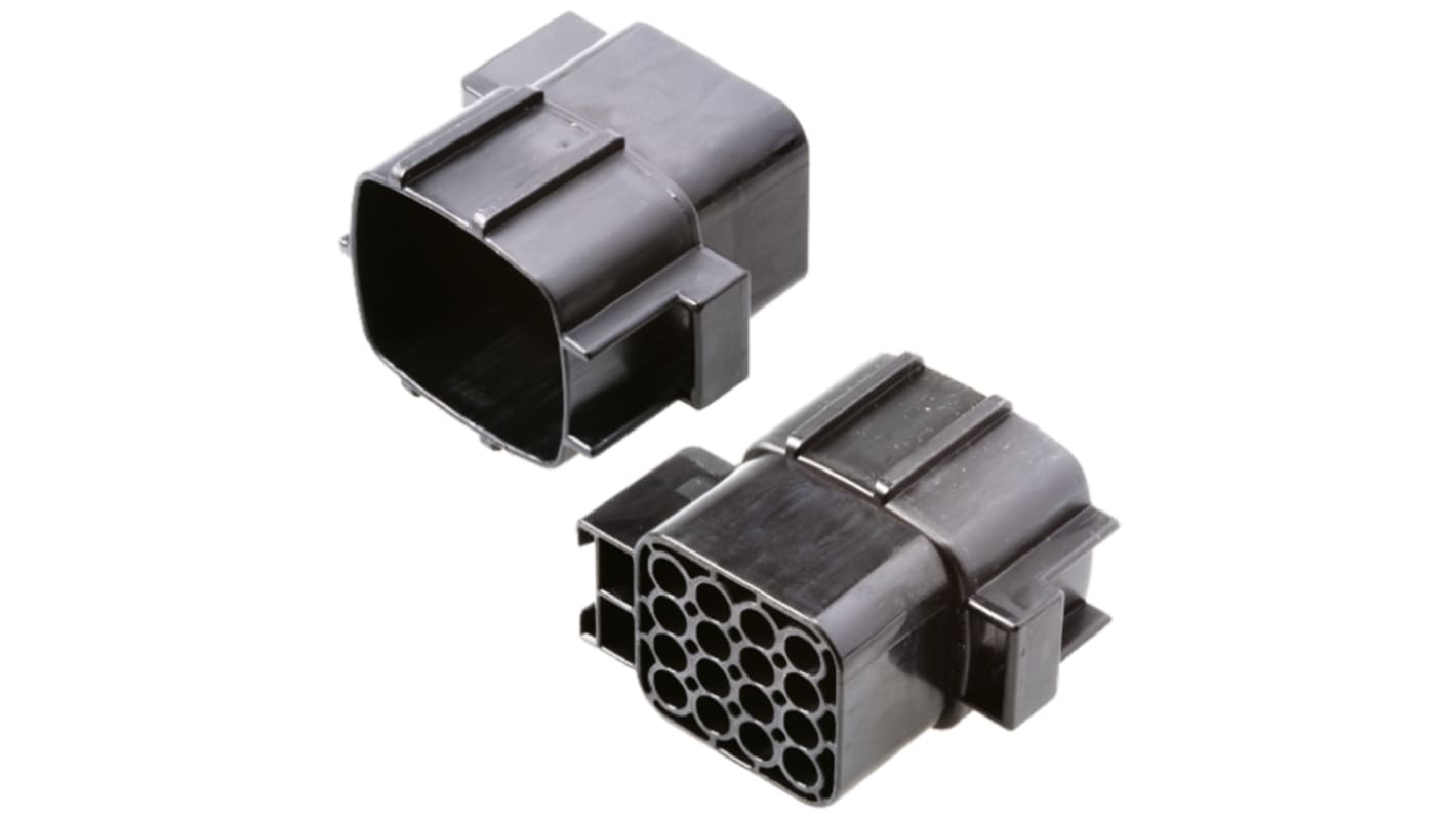 TE Connectivity, EconoSeal J Mark II Automotive Connector Plug 16 Way