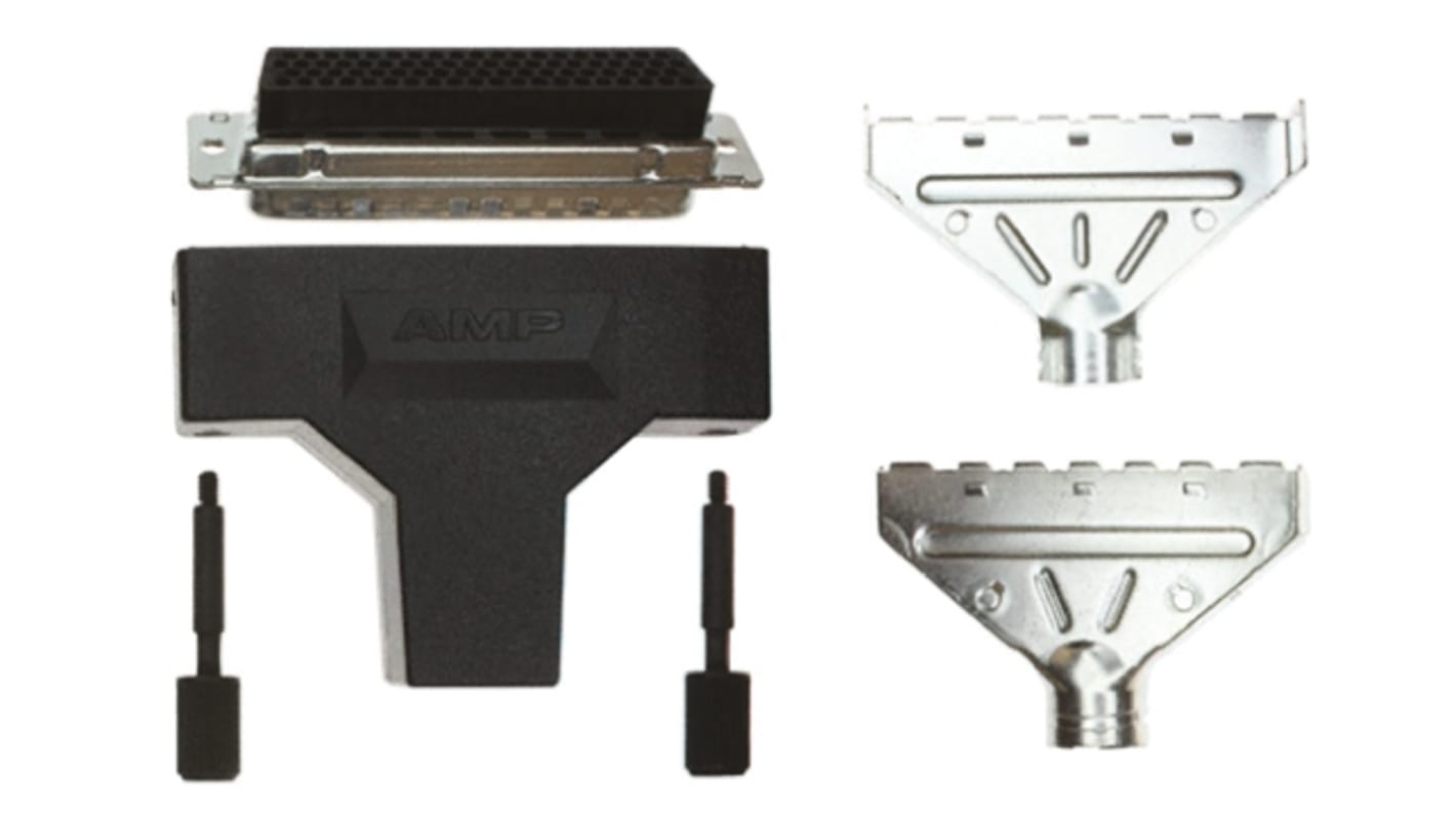 Conector D-sub TE Connectivity, Serie Amplimite HDP-22, Recto, Montaje de Cable, Terminación Crimpado