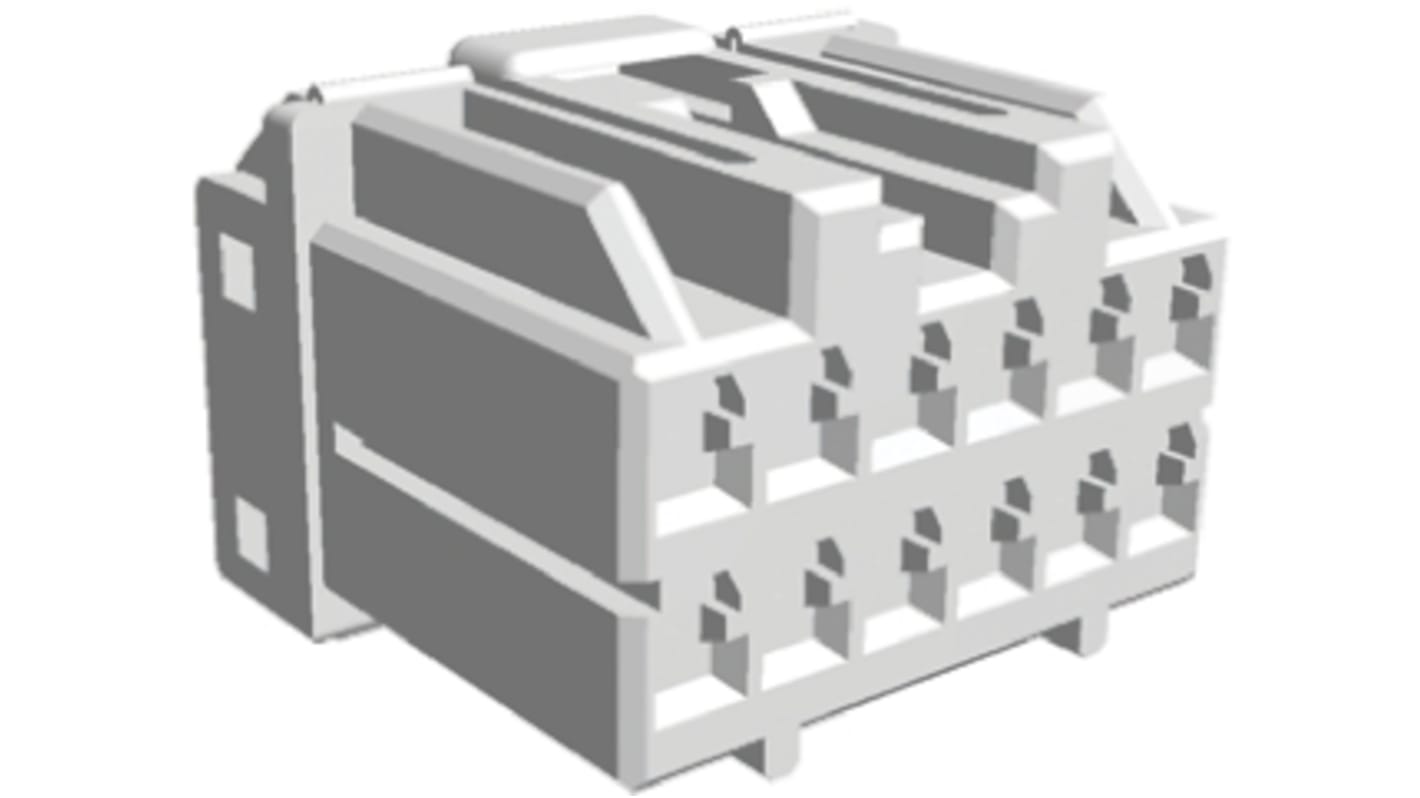 Connettore automotive TE Connectivity, Maschio, 12 vie