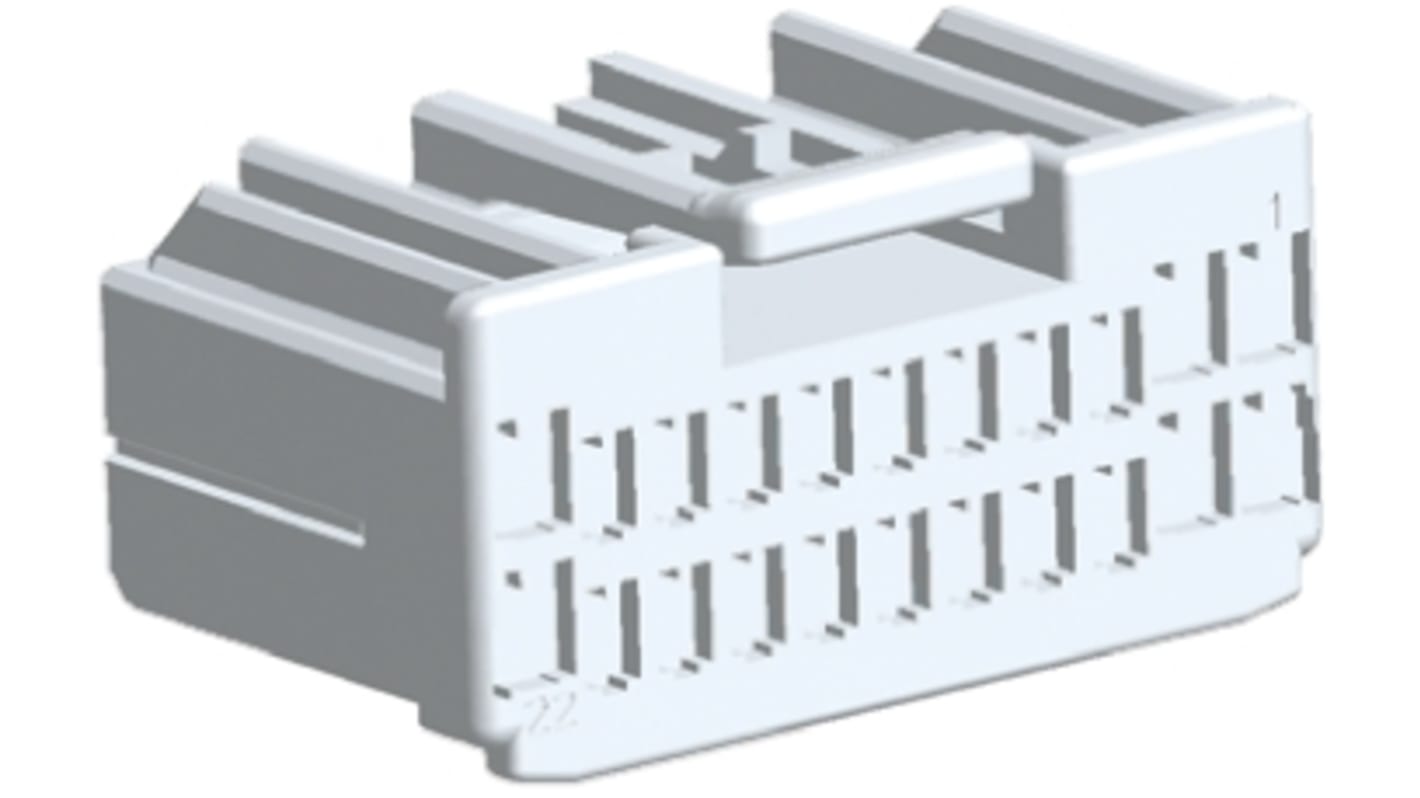 TE Connectivity Multilock Hybrid  Automotive, Kfz-Steckverbinder, Stecker, 22-polig