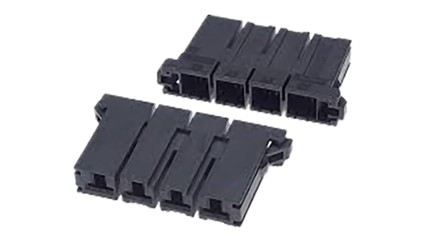 TE Connectivity, Dynamic 5000 Female Connector Housing, 10.16mm Pitch, 4 Way, 1 Row