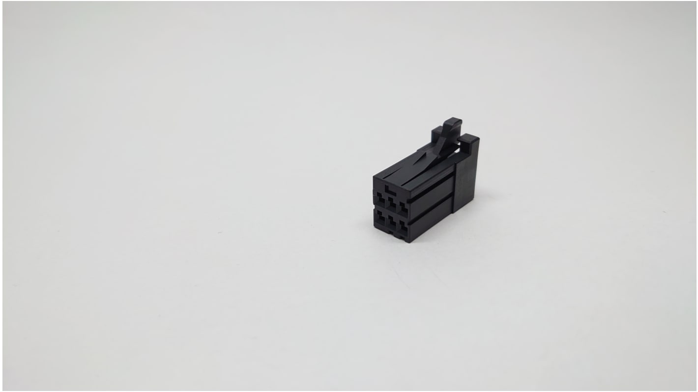 TE Connectivity, Dynamic 2000 Female Connector Housing, 2.5mm Pitch, 6 Way, 2 Row