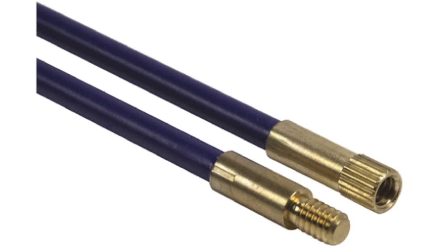 Herramienta para Colocación de Cable HellermannTyton 897-90007 CS-P6-GF-BU, Varillas de Plástico reforzado con fibra de