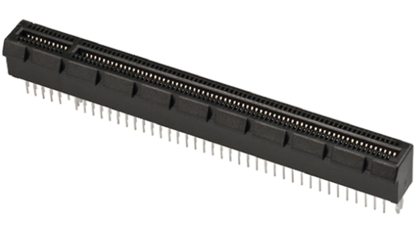 Amphenol ICC 98 Way PCI Memory Card Connector With Solder Termination