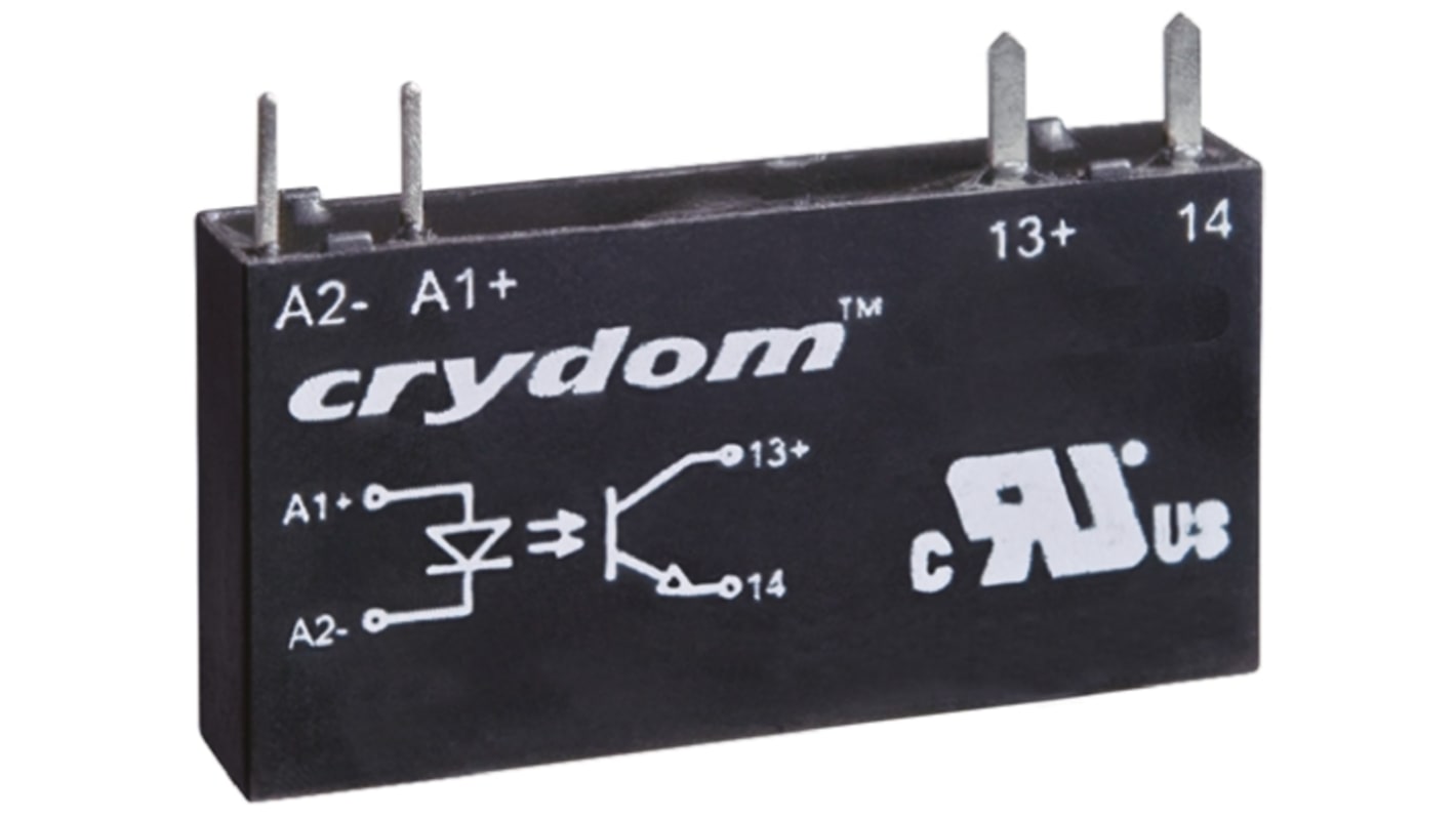 Sensata / Crydom ソリッドステートリレー 最大負荷電流:0.1 A 最大負荷電圧:48 V dc 基板実装, CN048D24