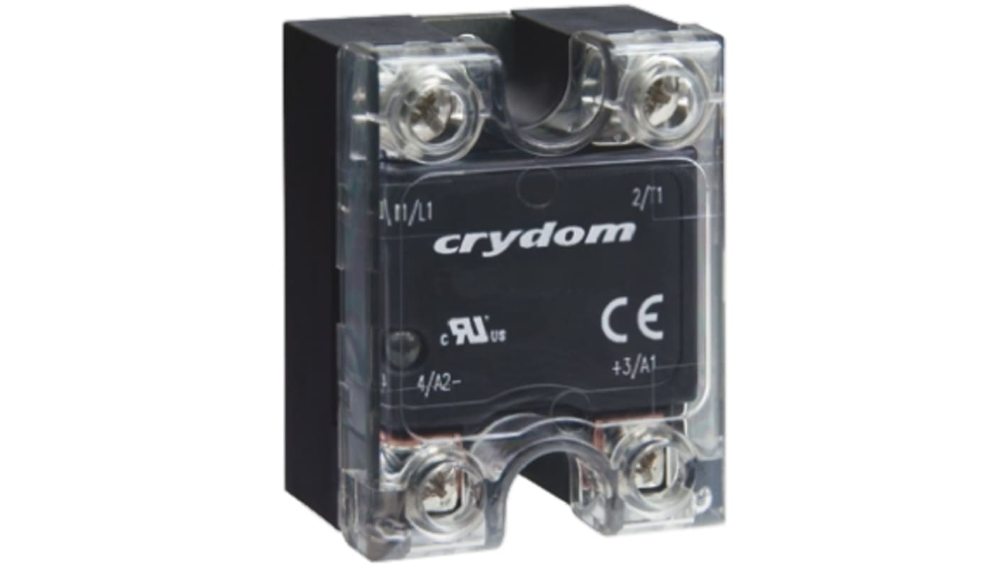 Sensata / Crydom Solid State Relay, 5 A rms Load, Panel Mount, 280 V rms Load, 32 V dc Control