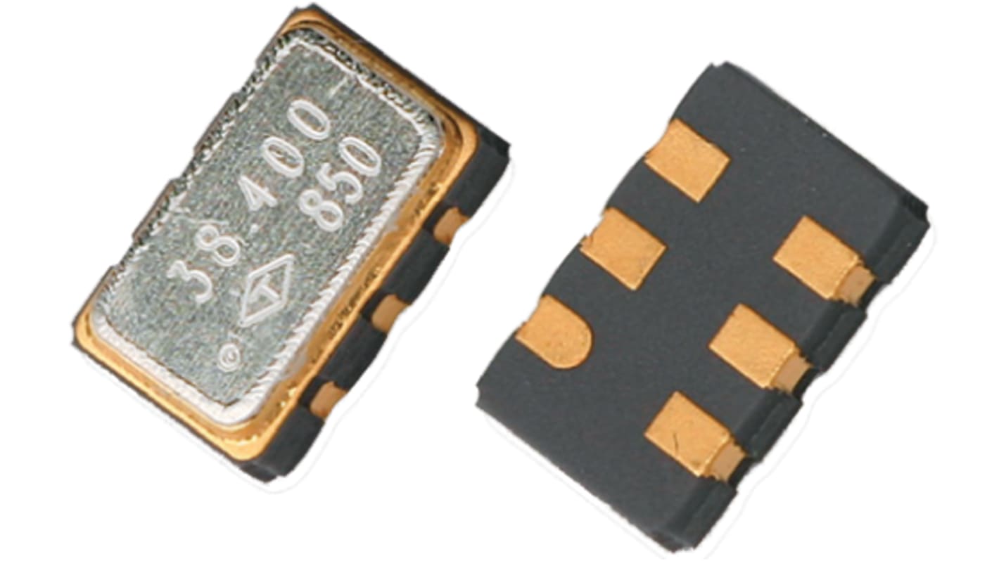 TAITIEN, 156.25MHz Crystal Oscillator, ±50ppm LVDS, 6-Pin SMD OTETGLVTNF-156.250MHz