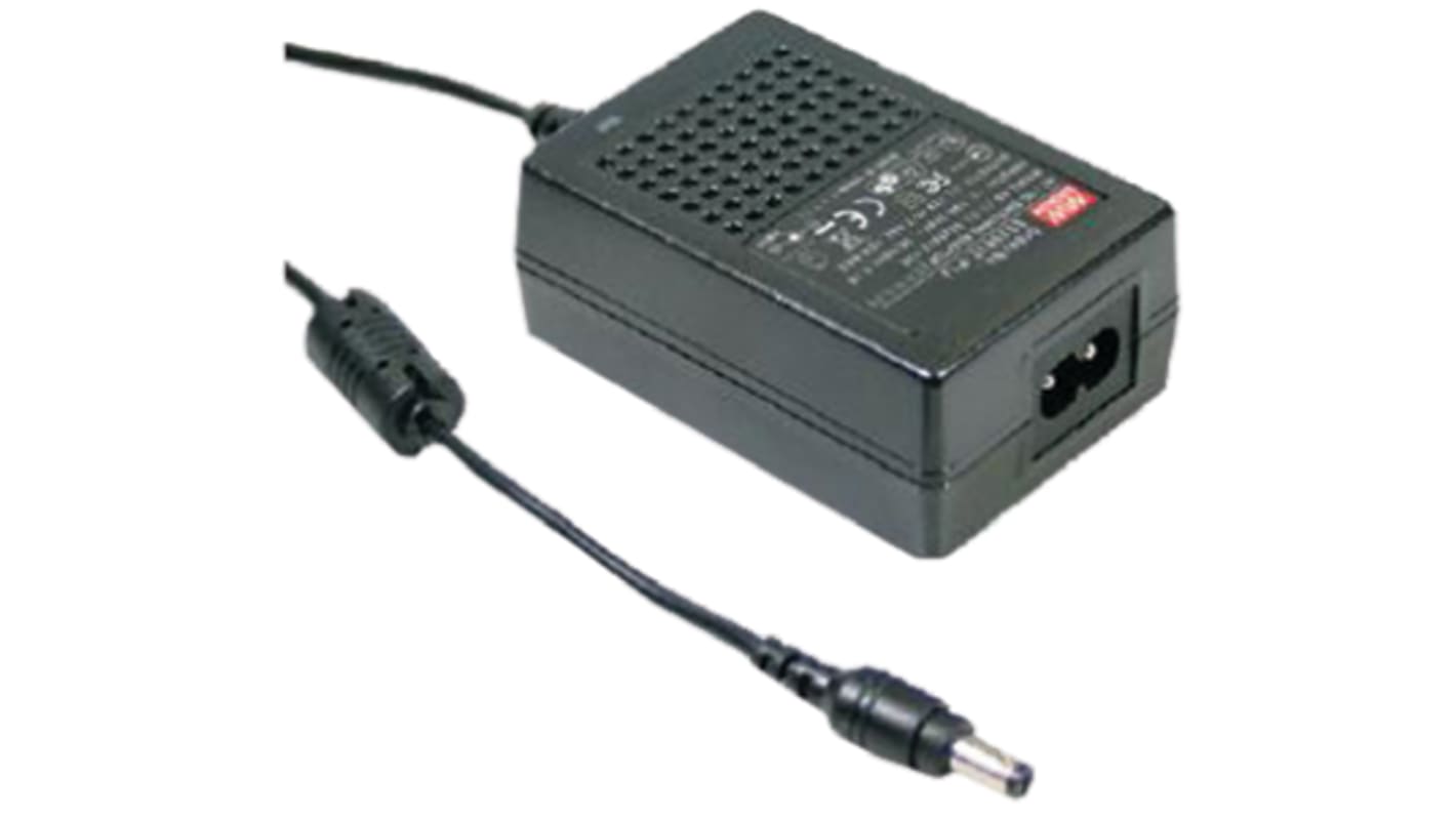 MEAN WELL Power Brick AC/DC Adapter 9V dc Output, 4A Output