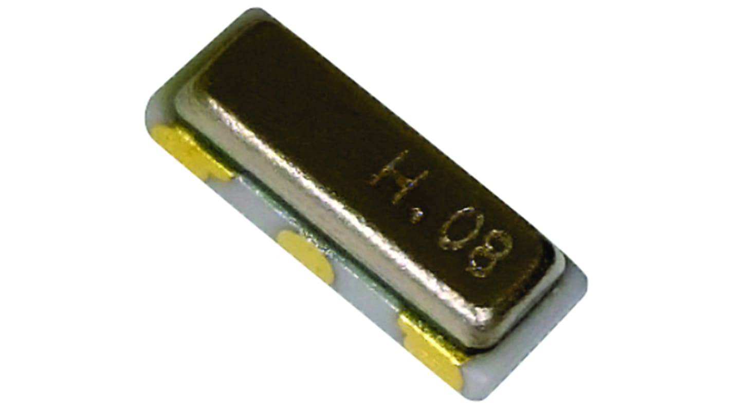 CSTCE8M00G55-R0, Ceramic Resonator, 8MHz Fundamental 33pF, 3-Pin Cap Chip, 3.2 x 1.3 x 0.7mm