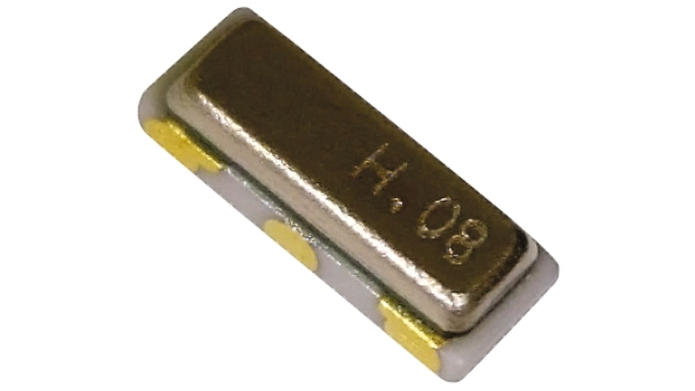 CSTCE8M00G55A-R0 , Ceramic Resonator, 8MHz Fundamental 33pF, 3-Pin Cap Chip, 3.2 x 1.3 x 0.7mm