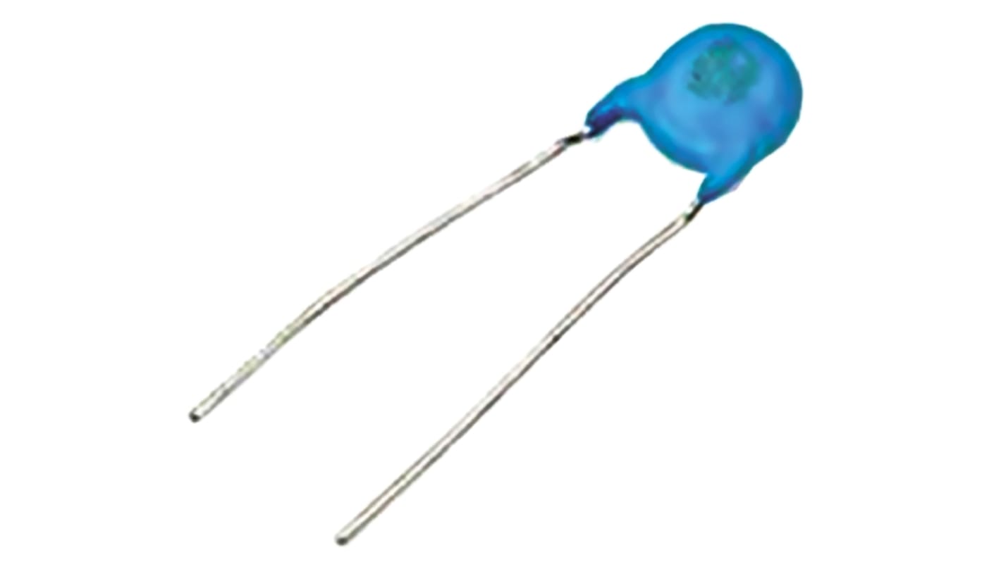 Murata Ceramic Single Layer Capacitor 3.9nF 250V ac ±20% E Dielectric, DE1, Through Hole +85°C Max Op. Temp.