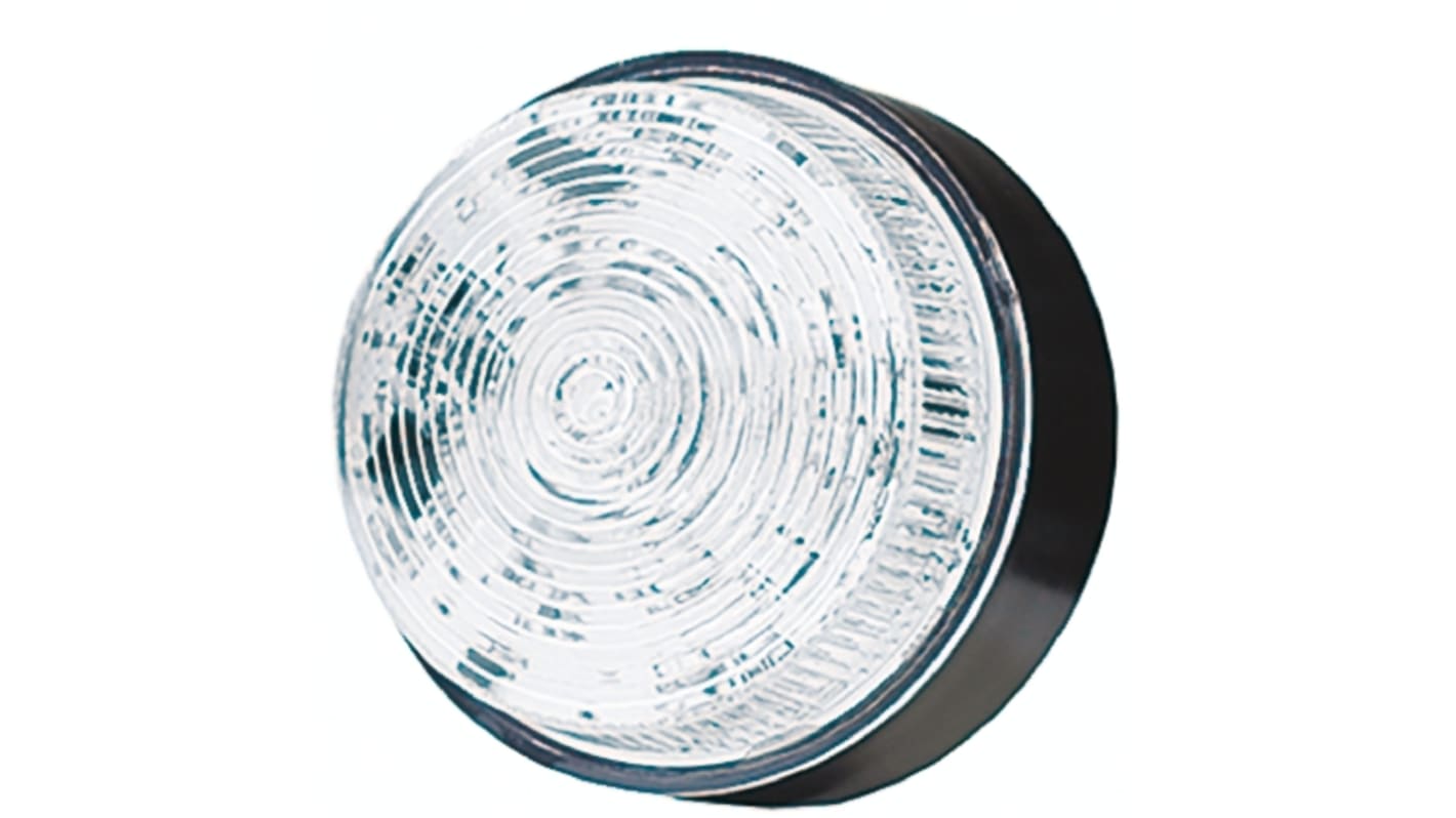 Indicador luminoso Moflash serie LED80, efecto Intermitente, Constante, LED, Azul, alim. 115 → 230 vac