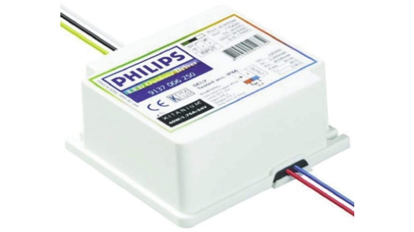 Driver LED Philips Lighting, 40W, IN 207 → 264V ca, OUT 5.6 → 24V, 1.75A