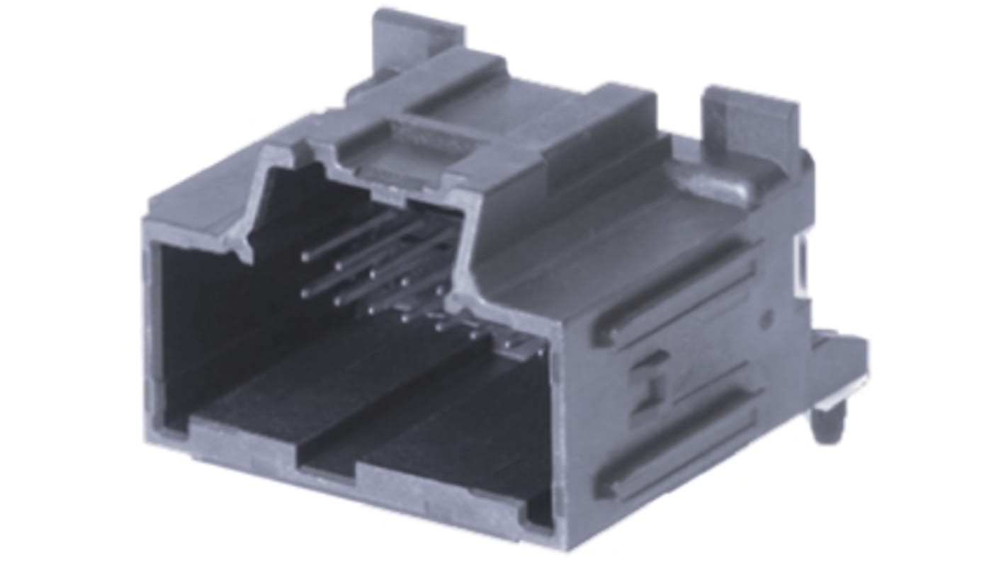 Molex Stac64  Automotive, Kfz-Steckverbinder, Leiterplattensteckverbinder, Stecker, 20-polig, Grau / 2-reihig, 10A