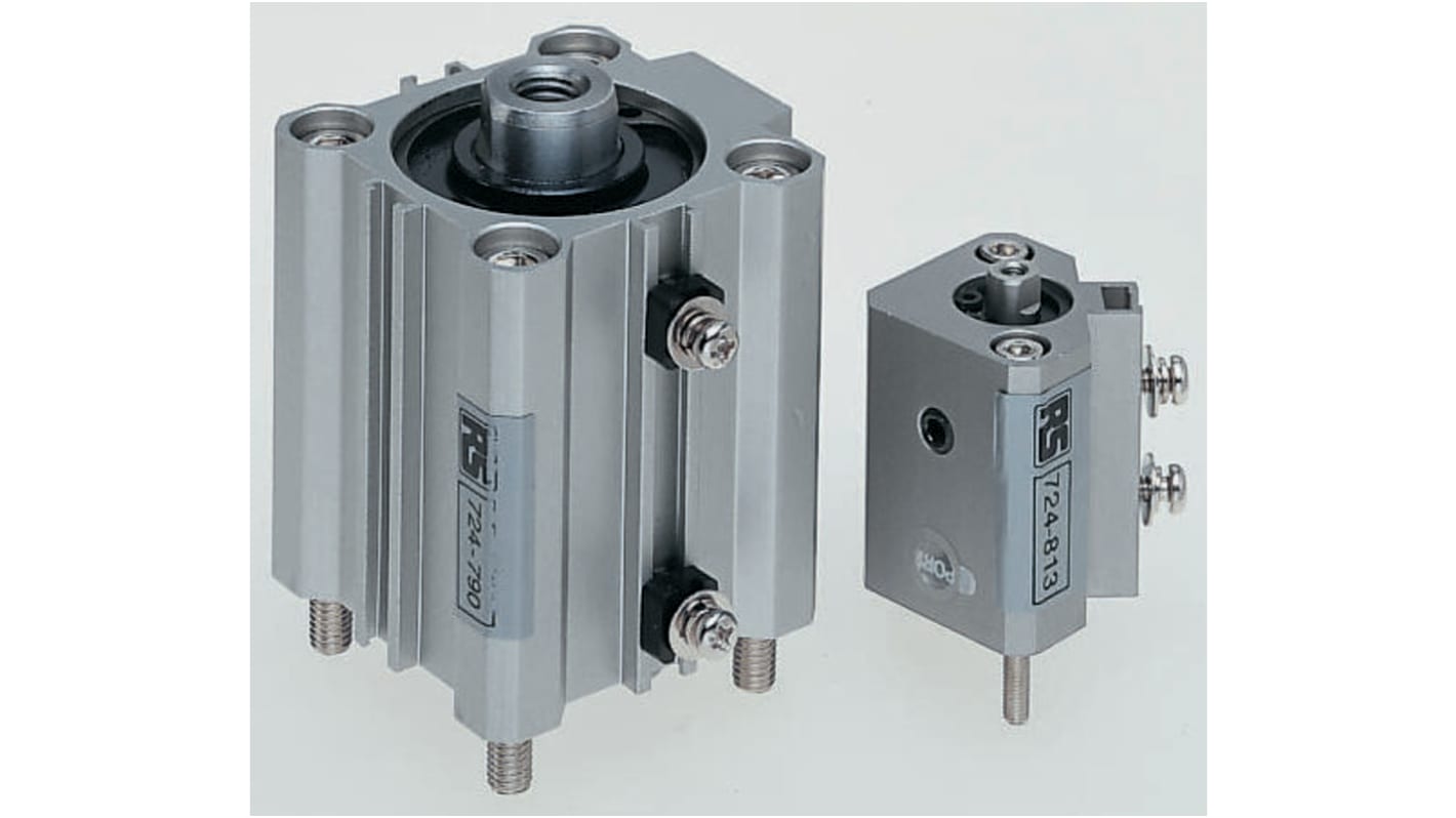 CDQ2B25-20D | Cilindro pneumatico compatto SMC CQ2, Doppio effetto ...