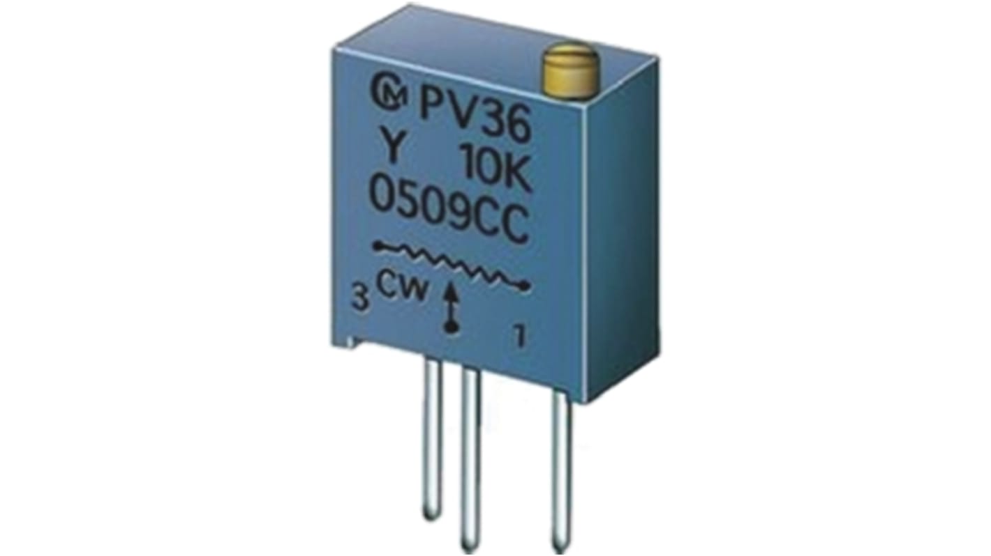 PV36Y103C01B00 10kΩ Trimmer Potentiometer Murata, PV36 RS