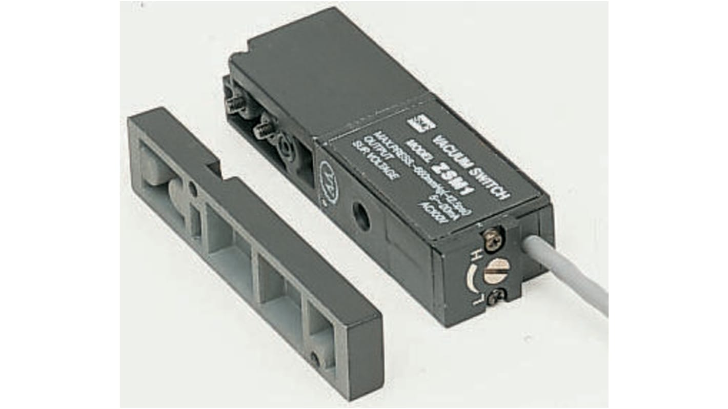 SMC ZSM1, R 1/8 Vakuum Vakuumschalter, 100V ac/dc, -80kPa → -27 kPa