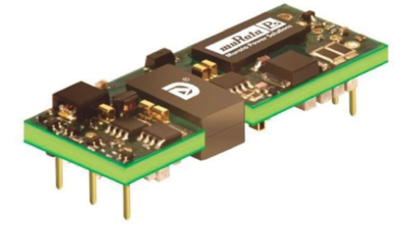 Murata Power Solutions UWE DC-DC Converter, 5V dc/ 15A Output, 9 → 36 V dc Input, 75W, Through Hole, +85°C Max