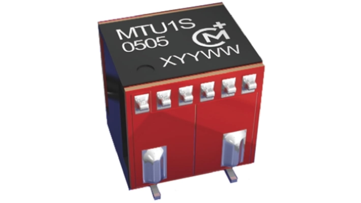 Murata Power Solutions DC-DCコンバータ Vout：5V dc 4.5 → 5.5 V dc, 1W, MTU1S0505MC