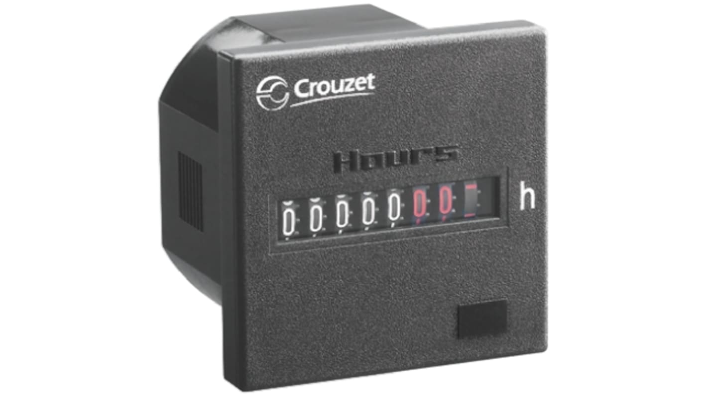 Crouzet CHM48 Digital Counter, 7 Digit, 42 → 48 V ac