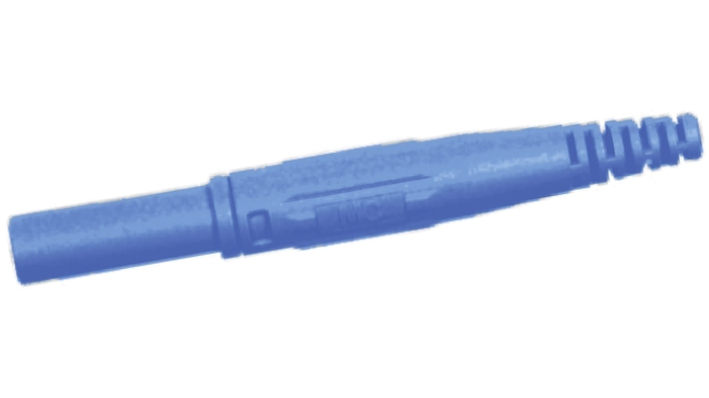 Presa a banana Staubli, Femmina, Blu, 32A, 4 mm