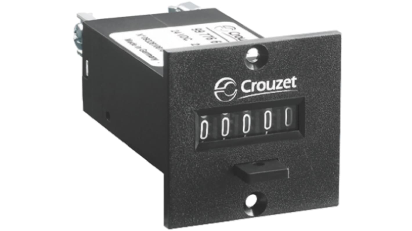 Crouzet CIM36 Counter, 5 Digit, 115 V ac