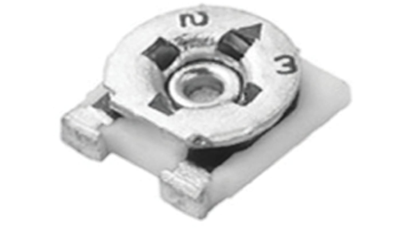 Panasonic EVM1D 1-Gang SMD Trimmer-Potentiometer, Einstellung von oben, 5kΩ, ±25%, 0.2W, Lötauge, L. 3.8mm