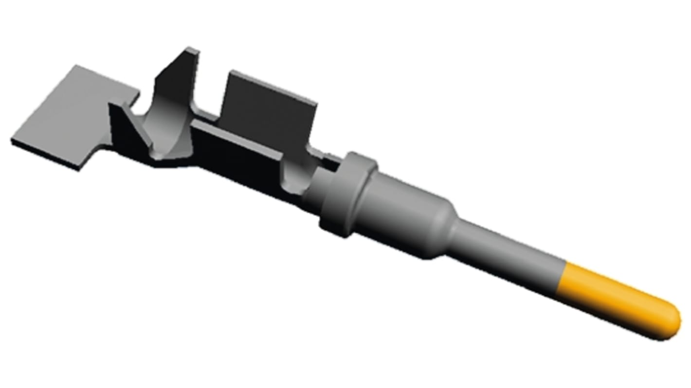 TE Connectivity AMPSEAL 16 Series Male Crimp Terminal, 18AWG Min, 14AWG Max