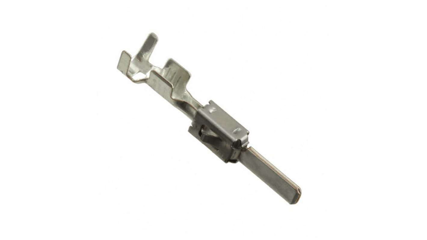 TE Connectivity AMP MCP 2.8 Crimp-Anschlussklemme für AMP MCP 2.8-Steckverbindergehäuse, Stecker, 0.5mm² / 1mm², Silber