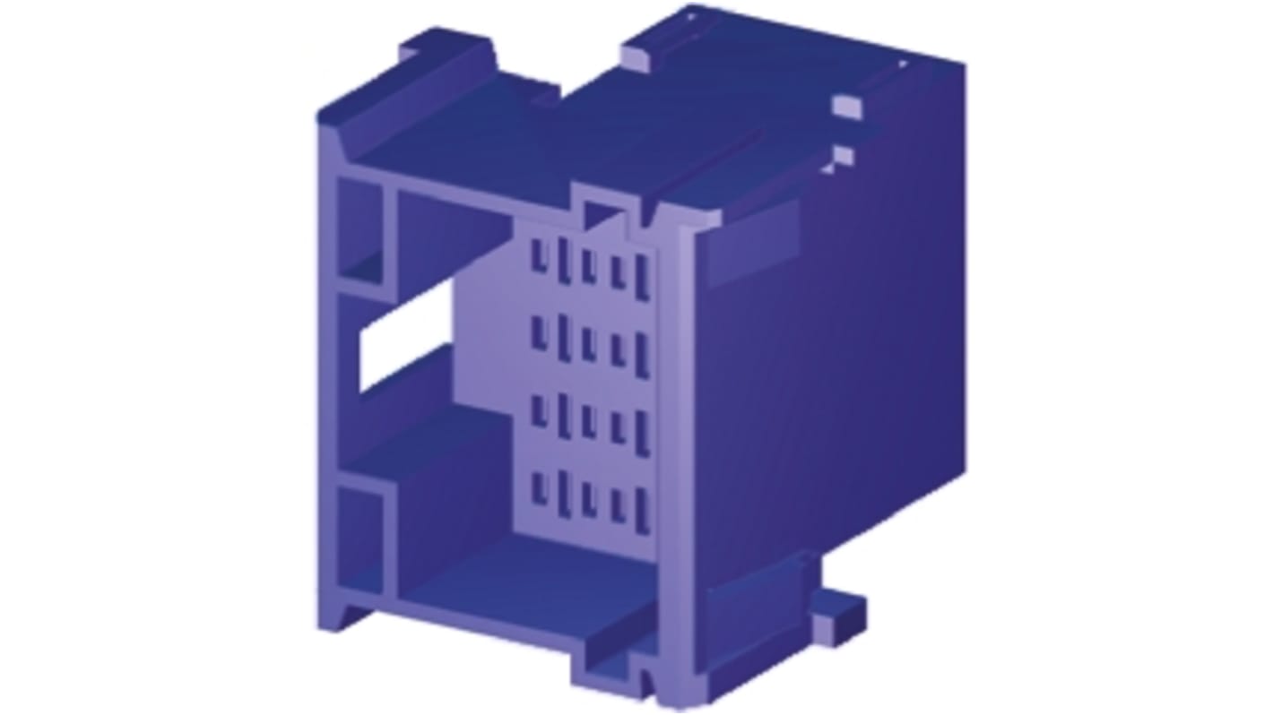 Conector de automoción TE Connectivity Timer Macho de 15 vías en 3 filas