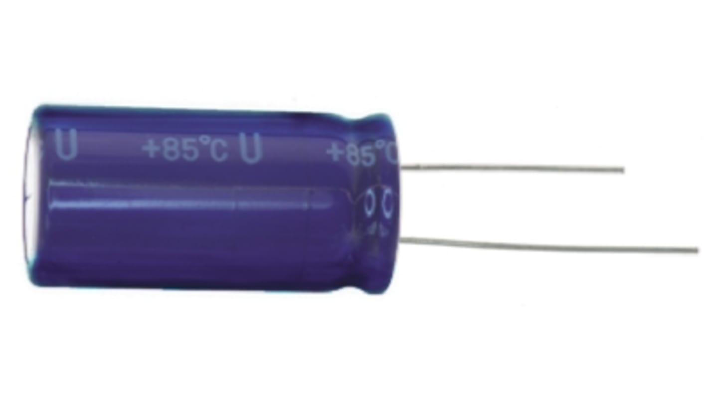 Panasonic 22μF Aluminium Electrolytic Capacitor 50V dc, Radial, Through Hole - ECEA1HN220U