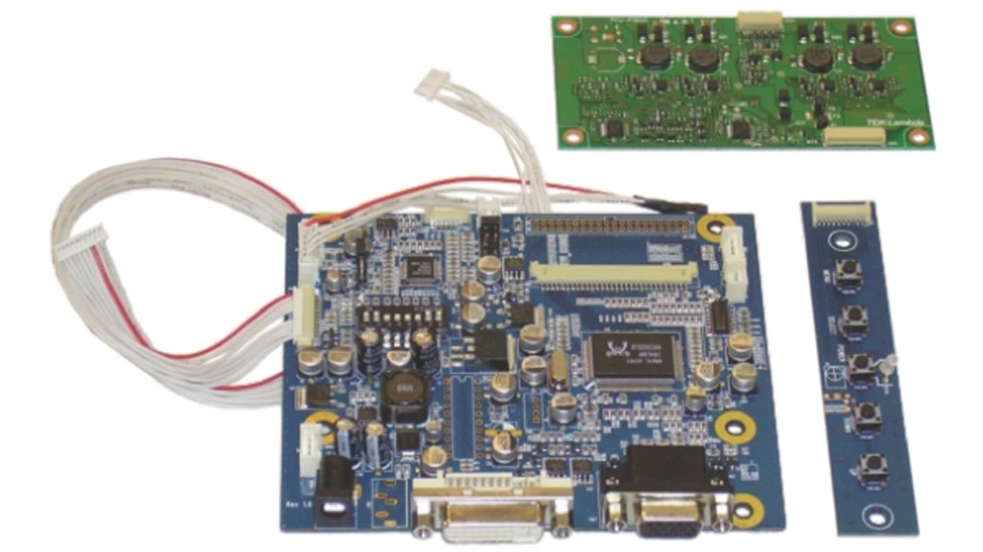 Hero Display-Interface Set DVI, LVDS, RGB für Optrex oder Mitsubishi 8.4 XGA TFT LED-Platine, Verbindungskabel,