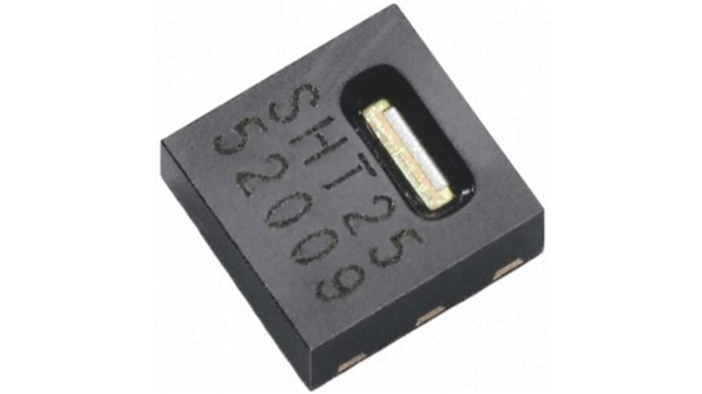 Sensirion Digital Temperatur- und Luftfeuchtigkeitssensor ±1.8%RH SMD, 6-Pin, Seriell-I2C -40 bis +125 °C.