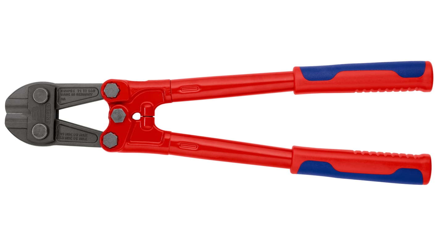 Tagliabulloni compatto Knipex, L. 460 mm, capacità di taglio 8 mm, in Acciaio al cromo vanadio ad alte prestazioni