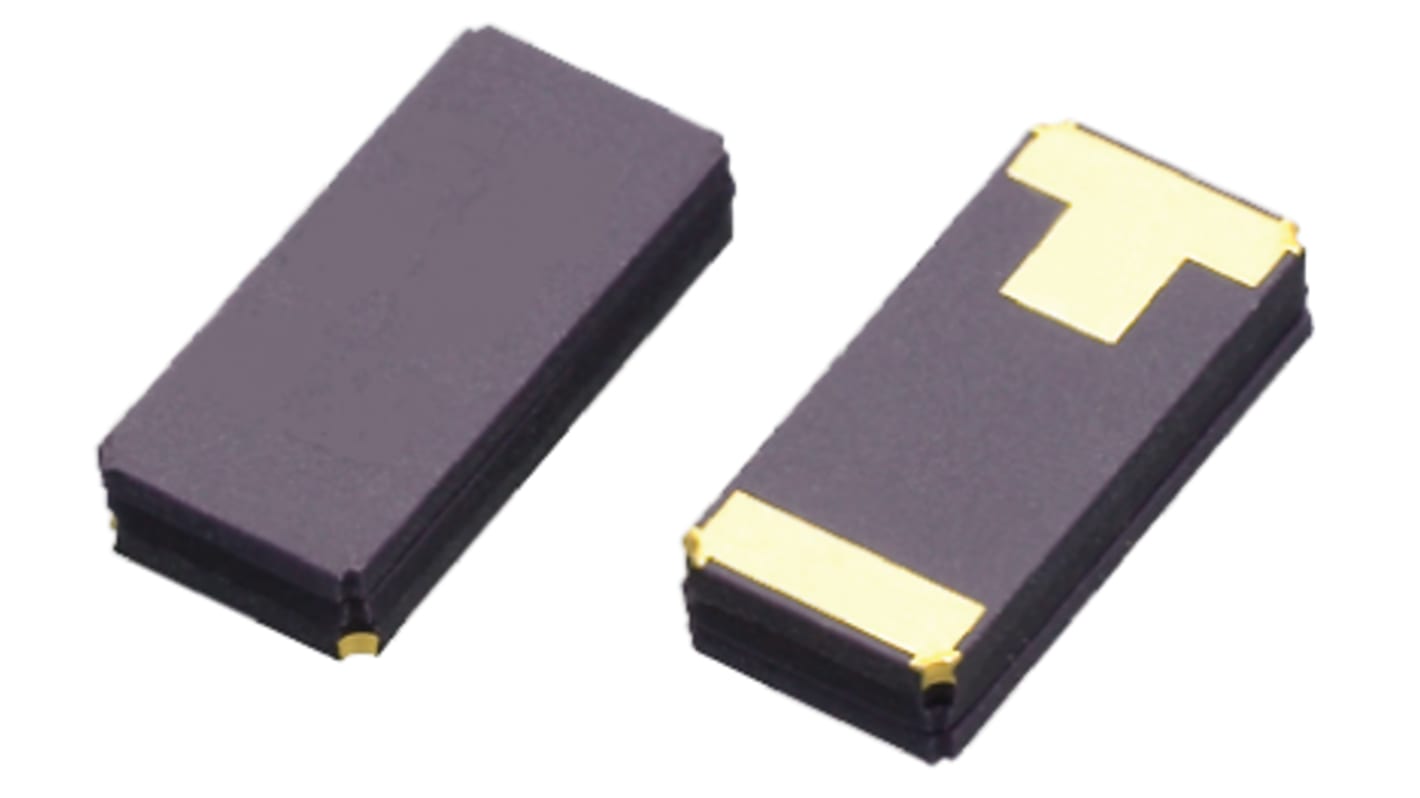 Unidad de cristal 1.229MHZ, ±100ppm, SMD, 2-Pin, 8 x 3.7 x 1.75mm