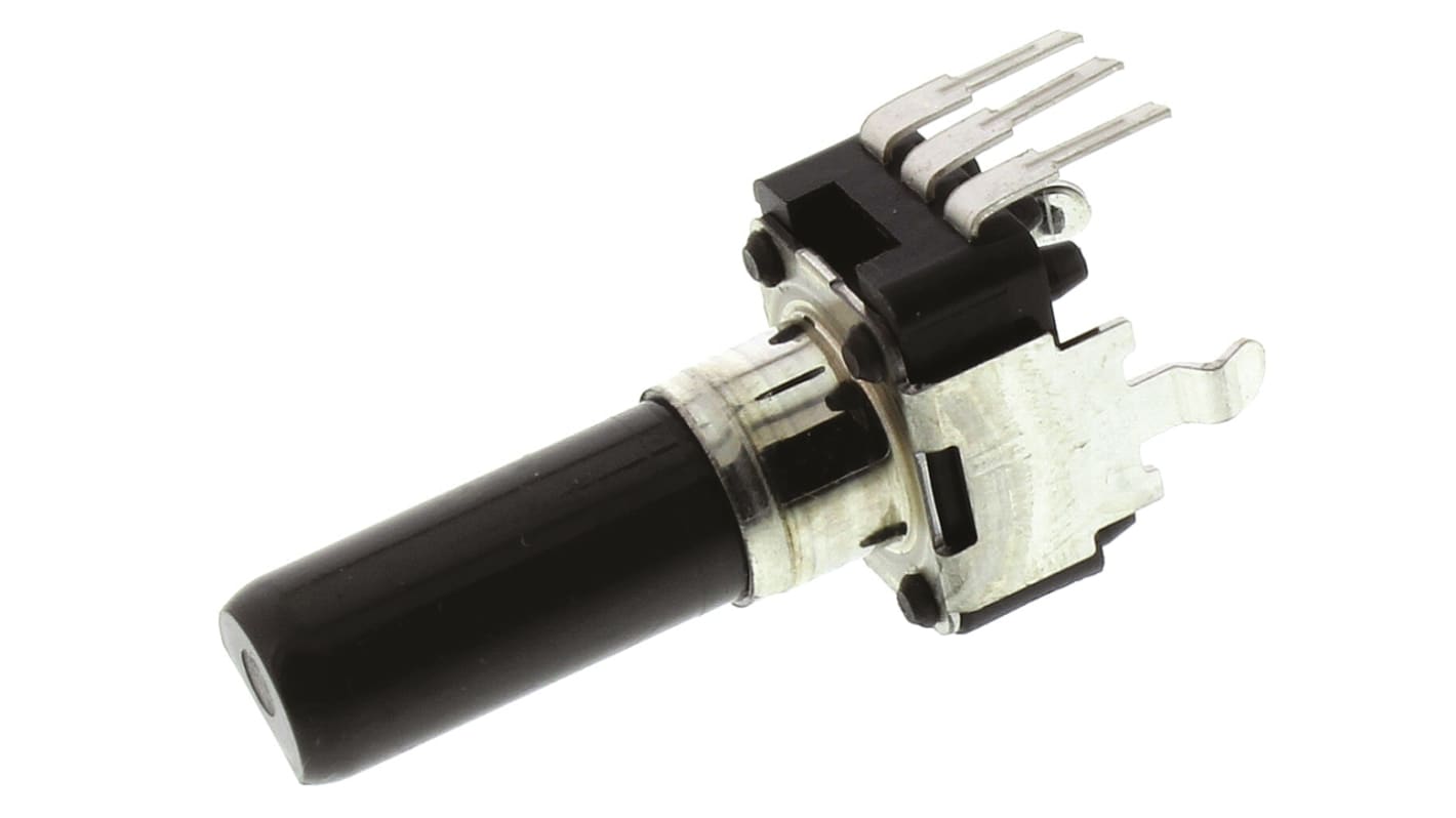 Alps Alpine 50kΩ Rotary Potentiometer 1-Gang Through Hole, RK09D1130A1L ...