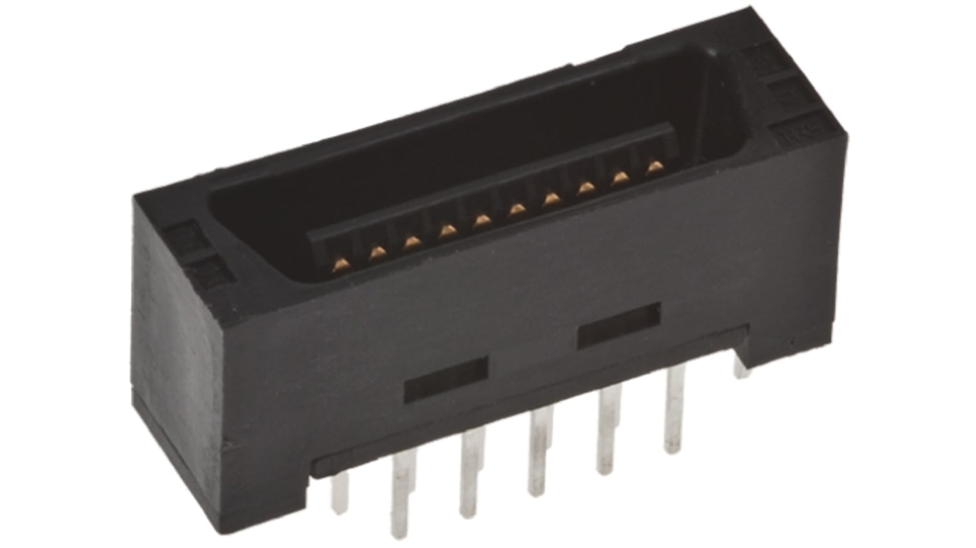 Hirose FX2 Series Straight Through Hole PCB Header, 60 Contact(s), 1.27mm Pitch, 2 Row(s)
