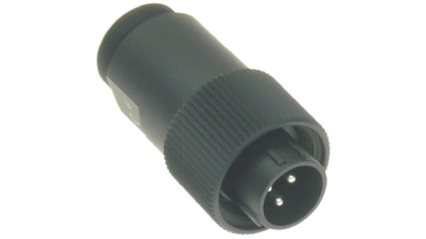 Hirose Connector, 5 Contacts, Cable Mount, Plug, Male, IP67, IP68, JR-W Series