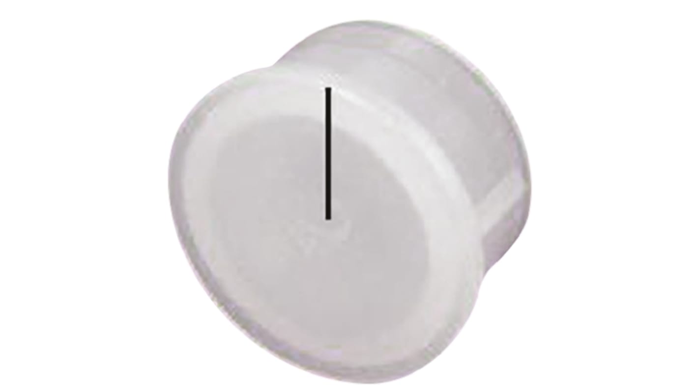 Capuchon de bouton pour potentiomètre RS PRO, Diamètre de 6mm