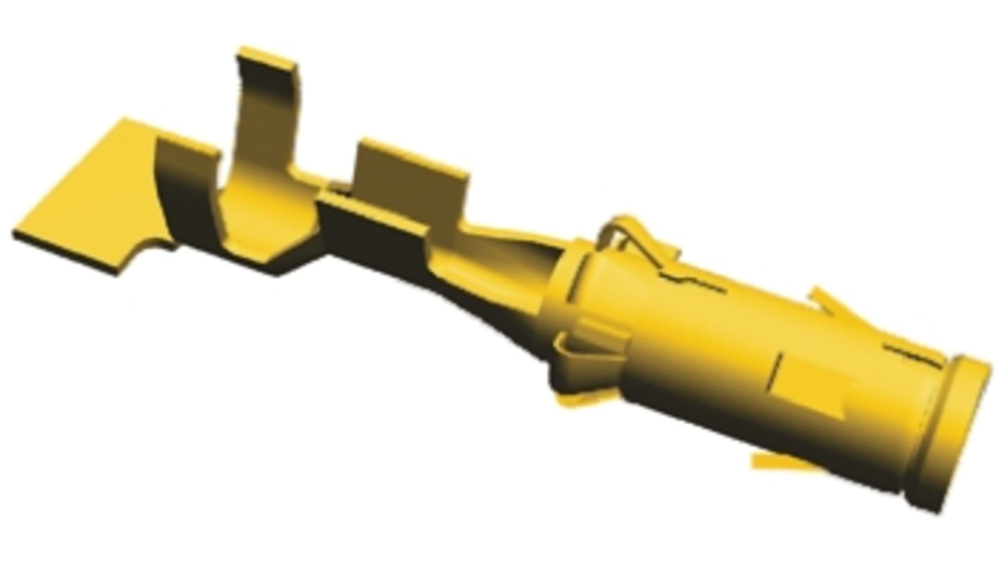 TE Connectivity Female Crimp Circular Connector Contact, Wire Size 20 → 17 AWG