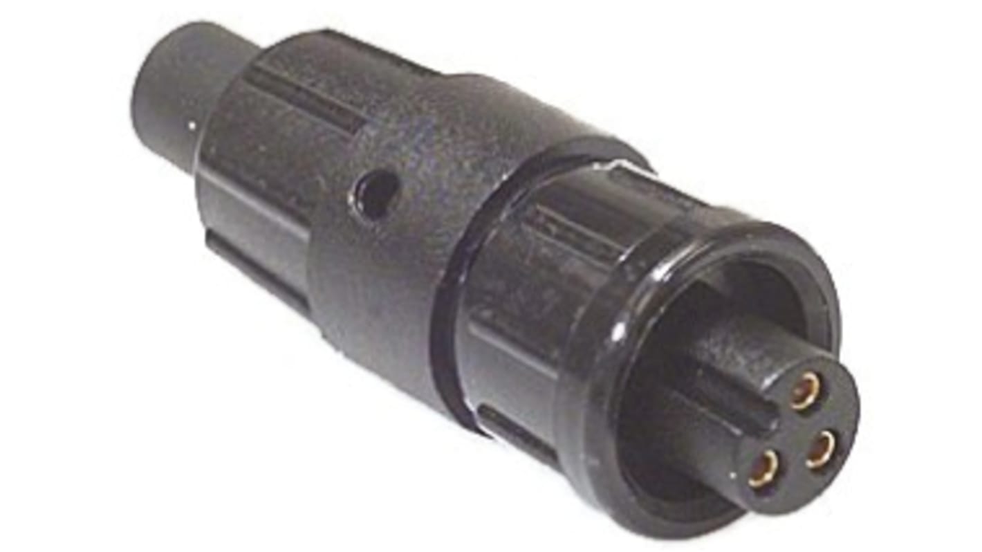 Switchcraft Circular Connector, 3 Contacts, Cable Mount, Subminiature Connector, Socket, Female, IP67, MICRO-CON-X