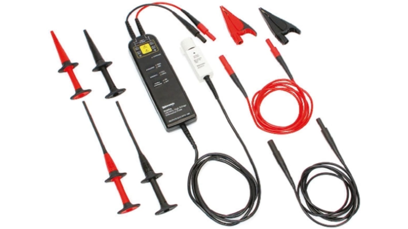 Sonda para osciloscopio Tektronix P5200A, Diferencial, Alta Tensión, 50MHZ, 1:50, 1:500, CAT II 1000V