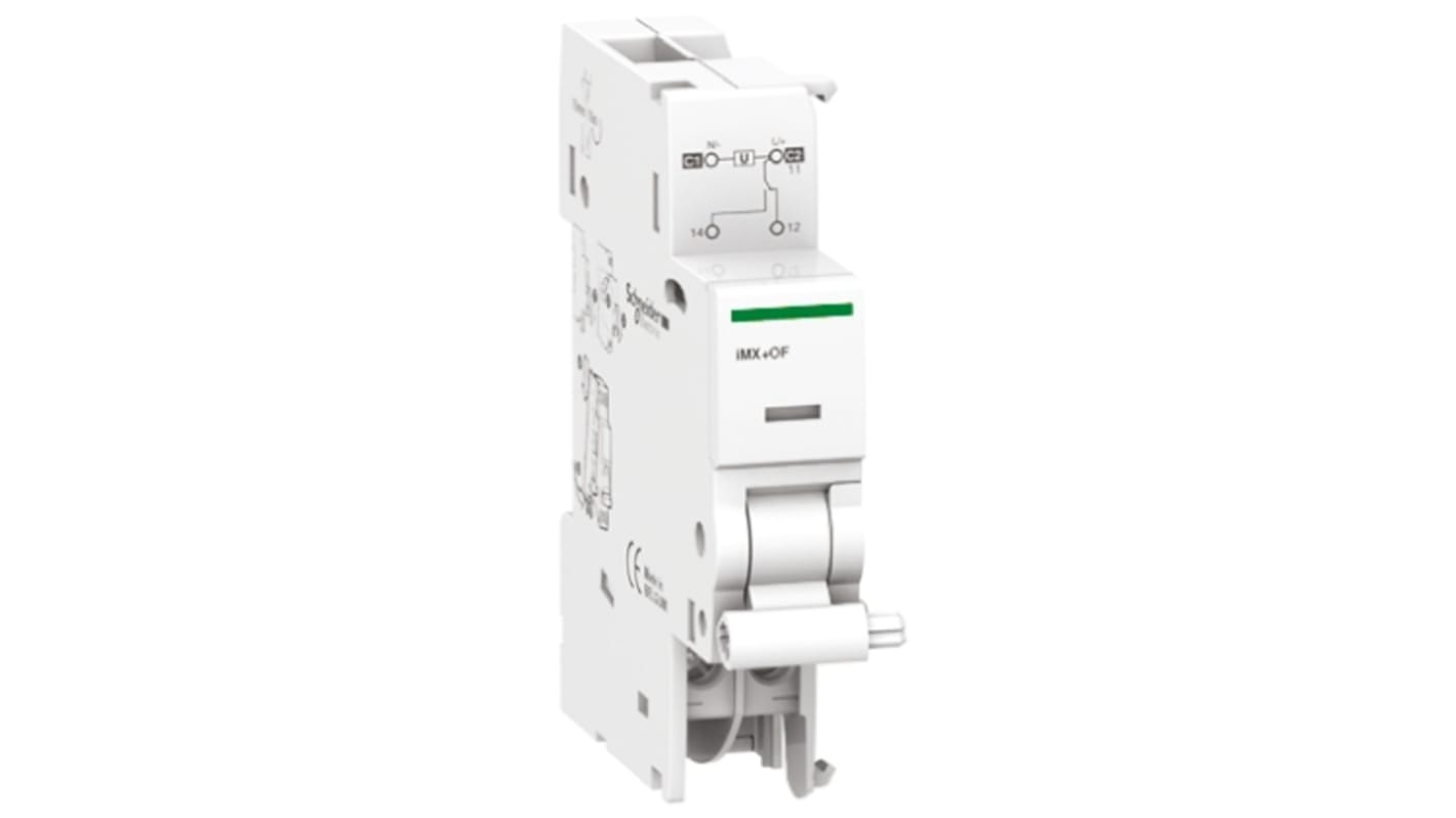 Schneider Electric Acti 9 iC60H Geräteschutzschalter Spannungsauslöser für IC60, IID, ISW-NA, 100V ac / 1 → 6A