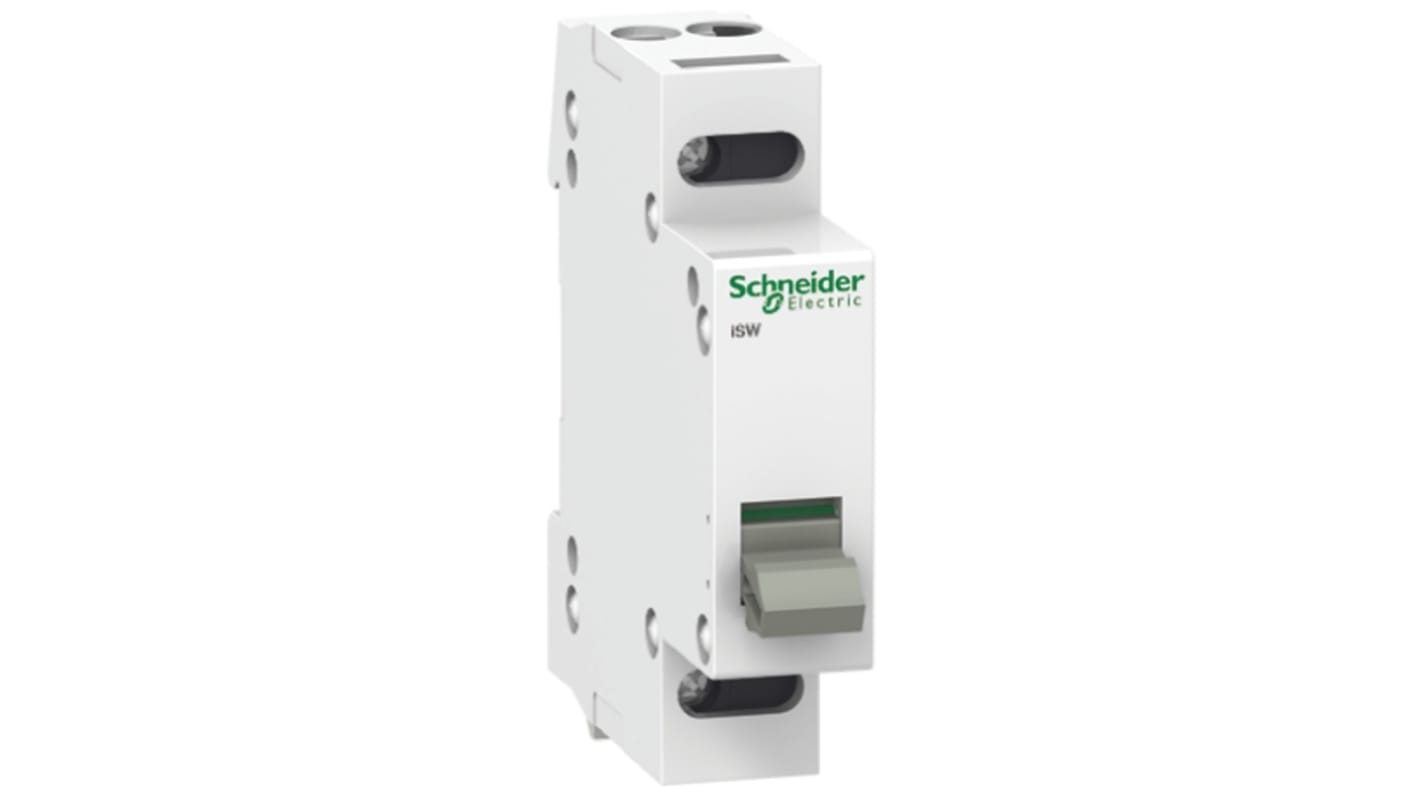 Schneider Electric 2P Pole Isolator Switch - 20A Maximum Current