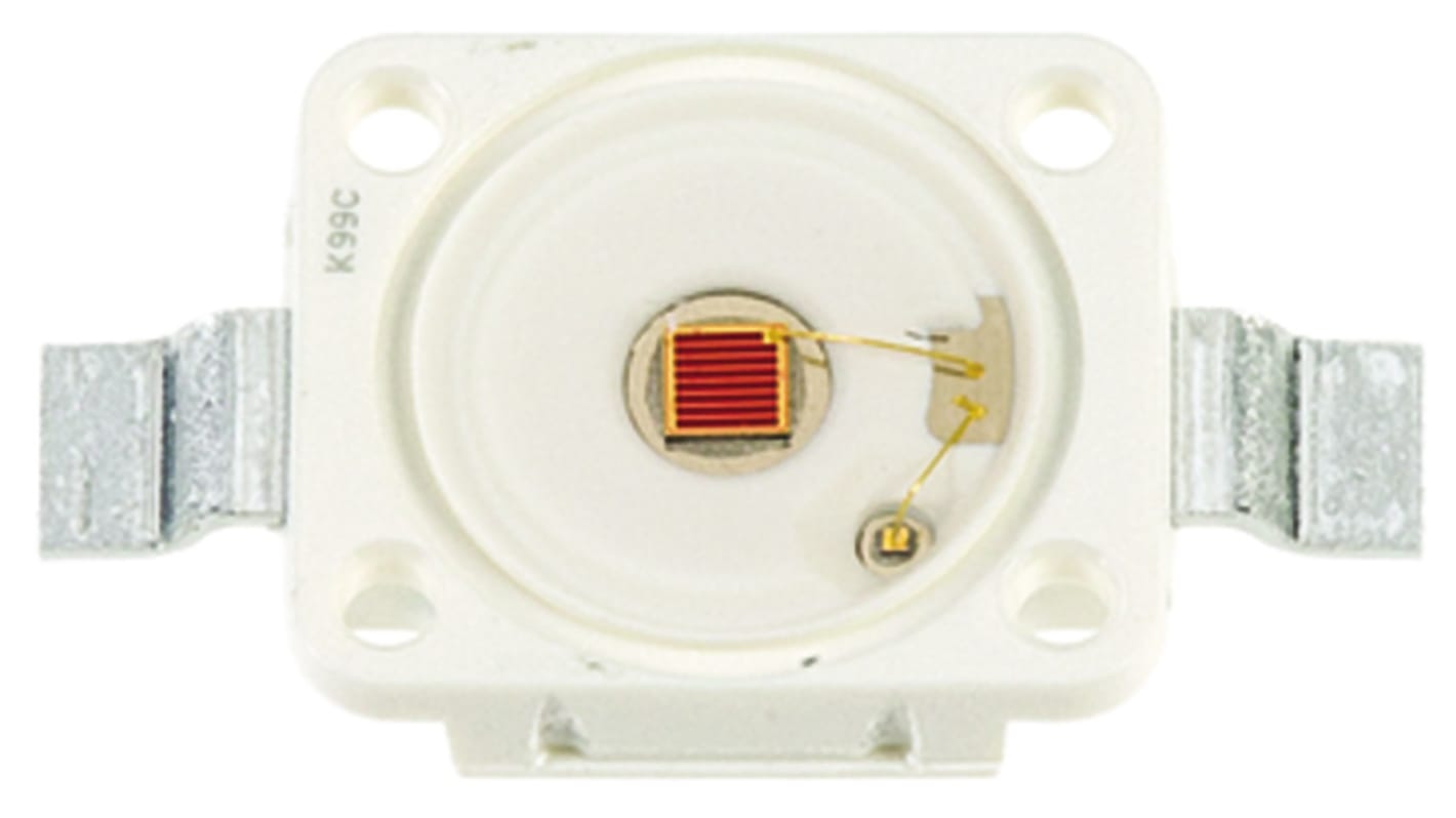 Osram Opto LED, 2 tüskés, felületre szerelhető, Vörös, 640 nm, 340 mW, 2,15 V, 170 °, Golden DRAGON sorozat